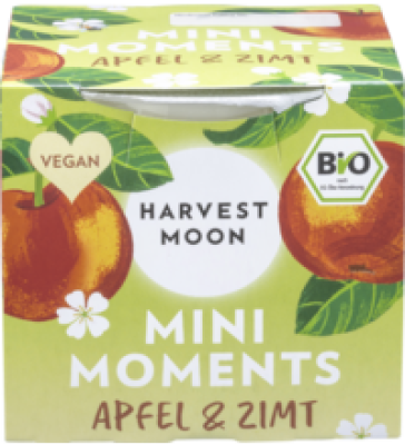 Mini Moments Apfel & Zimt, vegan, 100 gr Becher, Harvest Moon