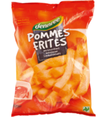 Pommes Frites, 600 gr Beutel, Tiefkühlware, dennree