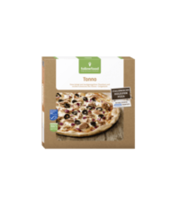 Pizza Tonno(Thunfisch), 300 gr Schachtel, Tiefkühlware, followfood