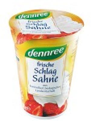 Schlagsahne im Becher 32%, 200 gr Becher, dennree