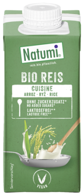 Reis Cuisine, vegan, 200 ml Tetra Pack, Natumi