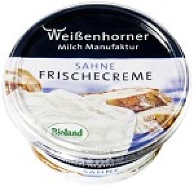 Bio-Frische-Creme, Sahne, 150 gr Becher, Weißenhorn