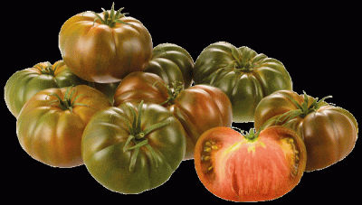 Tomaten, "Marmande/Cabomar, rot/grün", (5,99/kg)