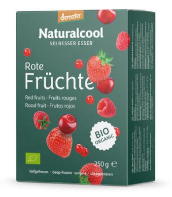 Rote Früchte, vegan, 250 gr Schachtel, Tiefkühlware, Natural Cool