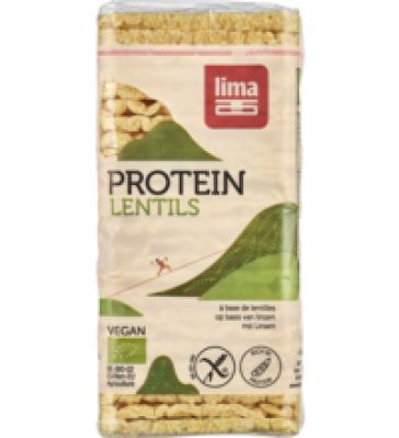 Protein Waffeln Linsen, 100 gr Packung -glutenfrei- , Lima