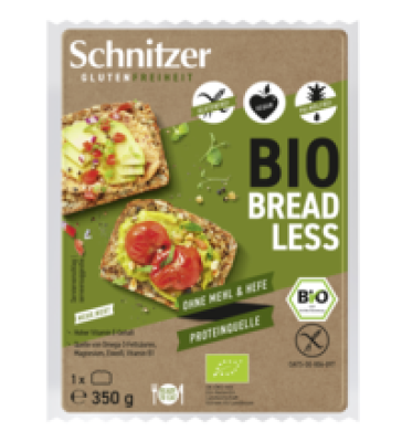 Saatenbrot, Bread Less ohne Mehl & Hefe, 350 g Packung -glutenfrei- , Schnitzer