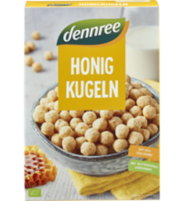 Honigkugeln, 250 gr Packung, dennree