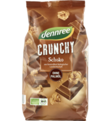 Schoko Crunchy, 750 gr Packung, dennree