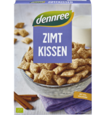 Zimtkissen, vegan, 300 gr Packung, dennree