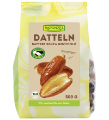 Datteln, entsteint, vegan, 500 gr Packung, Rapunzel