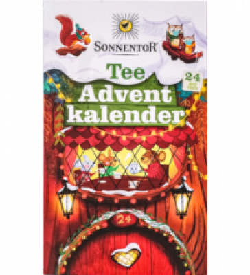 Tee Adventkalender, vegan, 24 Btl Packung, Sonnentor