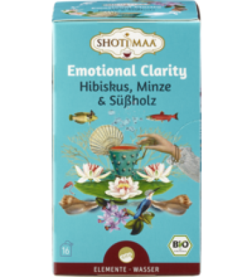 Tee „Emotional Clarity” - Hibiskus, Minze & Süßholz, vegan, 16 Btl Packung, Shoti Maa