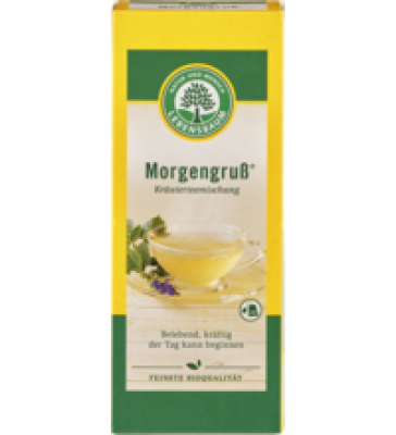 Morgengruß Kräutertee, vegan, 20 Btl Packung, Lebensbaum