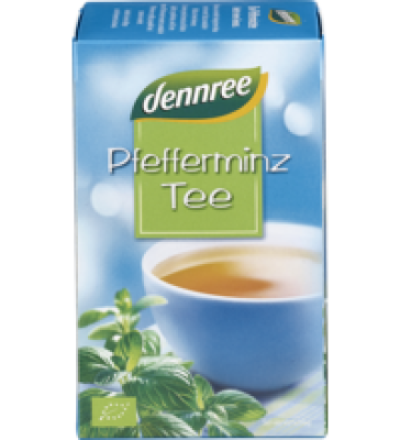 Pfefferminztee, 20 Btl Packung, dennree