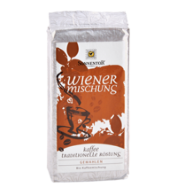 Wiener Mischung Kaffee, gemahlen, vegan, 500 gr Packung, Sonnentor