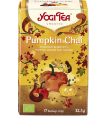 Pumpkin Chai, 1,9 gr, 17 Btl Packung, Yogi Tea