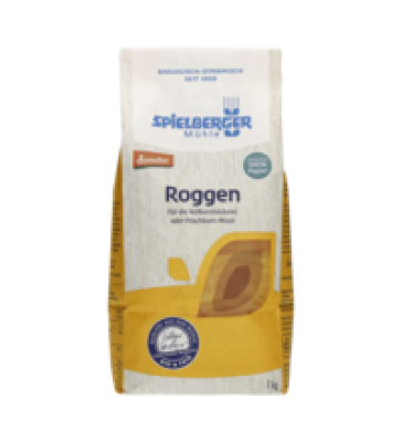 Roggen, vegan, 1 kg Packung, Spielberger