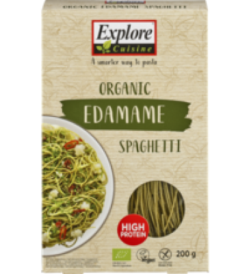 Spaghetti aus Edamamebohnen, glutenfrei, vegan, 200 gr Packung, Explore Cuisine