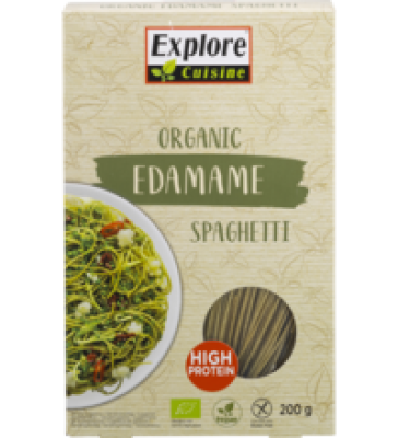 Spaghetti aus Edamamebohnen, glutenfrei, vegan, 200 gr Packung, Explore Cuisine