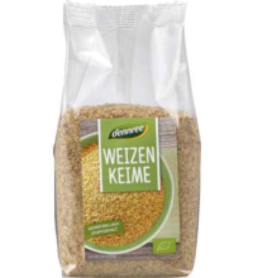 Weizenkeime, vegan, 200 gr Packung, dennree