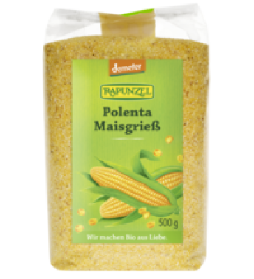 Polenta, Maisgrieß, 500 g Packung, Davert