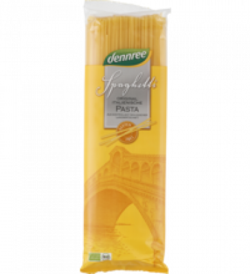 Mais-Reis-Spaghetti, glutenfrei, vegan, 500 gr Packung, dennree