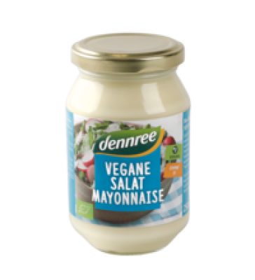 Vegane Salatmayonnaise, 250 ml Glas, dennree