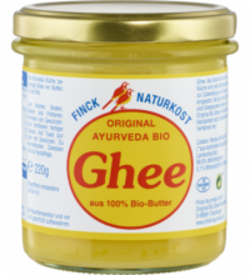 Original Ayurveda Ghee, 220 gr Glas, Finck Naturkost