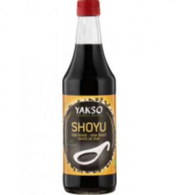Sojasauce Shoyu, mild, vegan, 500 ml Flasche, Yakso