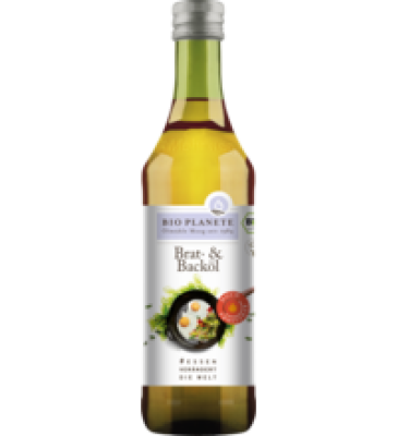 Brat- & Backöl, vegan, 0,5 ltr Flasche, BIO PLANÈTE