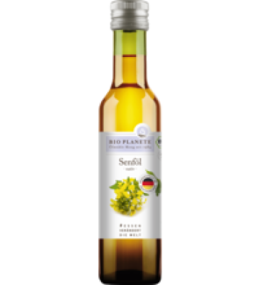 Senföl nativ aus deutscher Herkunft, 250 ml Flasche, BIO PLANÈTE