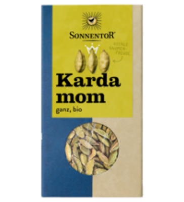 Kardamom, ganze Schoten, 40 gr Packung, Sonnentor