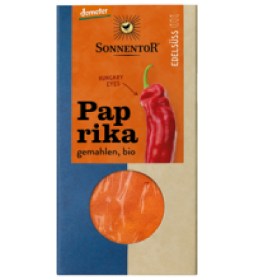 Paprika, edelsüss, gemahlen, vegan, 50 gr Packung, Sonnentor