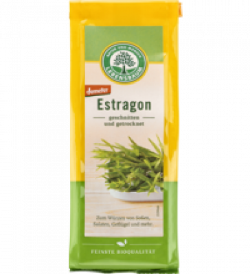 Estragon, geschnitten, getrocknet, vegan, 15 gr Packung, Lebensbaum