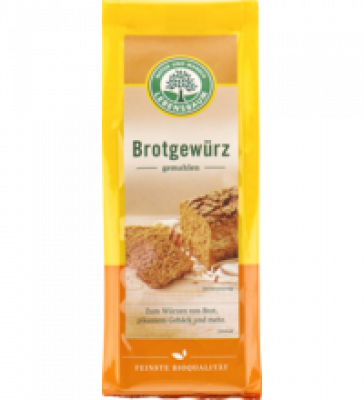 Brotgewürz, gemahlen, vegan, 50 gr Packung, Lebensbaum