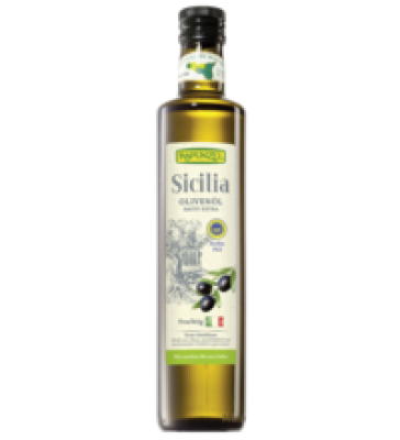 Olivenöl „Sicilia”, nativ extra, vegan, 500 ml Flasche, Rapunzel