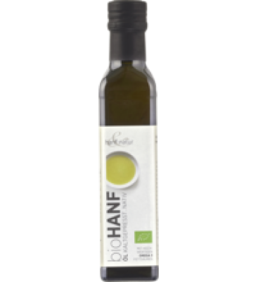 Hanföl, nativ, vegan, 0,25 ltr Flasche, hanf & natur
