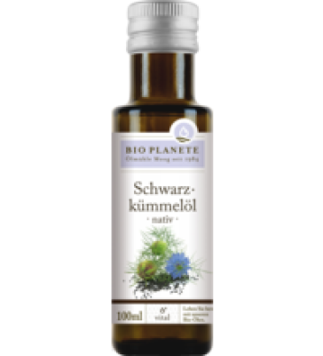Schwarzkümmelöl, nativ, vegan, 0,25 ltr Flasche, BIO PLANÈTE