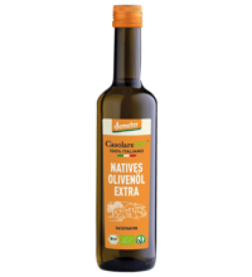 Italienisches Olivenöl, nativ extra, vegan, 0,5 ltr Flasche, CasolareBio