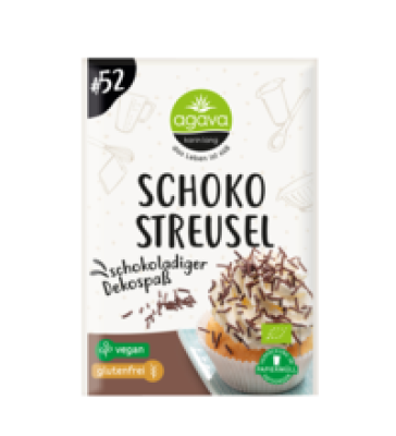 Schokostreusel, 70 g Beutel, Agava