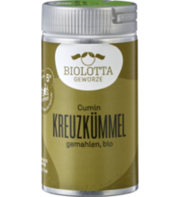 Kreuzkümmel, gemahlen, vegan, 25 gr Dose, BioLotta