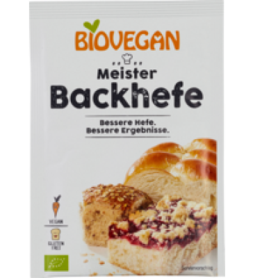 Meister Backhefe, vegan, 7 gr Beutel, Biovegan
