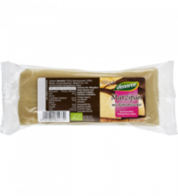 Marzipan mit Rohrohrzucker, vegan, 250 gr Packung, dennree
