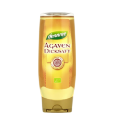 Agavendicksaft, vegan, 500 ml/700 gr Flasche, dennree