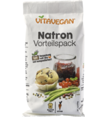 Natron, 100 gr Packung, Biovegan
