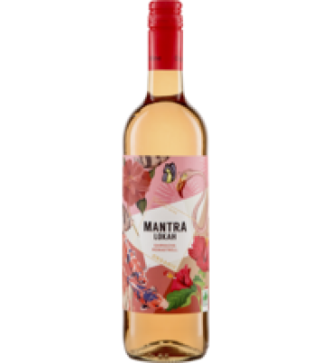 Wein „Mantra Lokah” Garnacha-Monastrell, rosé, vegan, 0,75 ltr Flasche