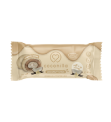 Cream Bites Coconut Choc, vegan, 42 gr Packung, coconilla