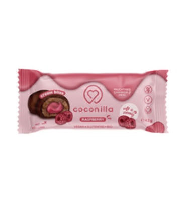 Cream Bites Raspberry, glutenfrei, vegan, 42 gr Packung, coconilla