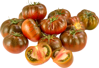 Tomaten, "Marmande/Cabomar, rot/grün", (6,99/kg)