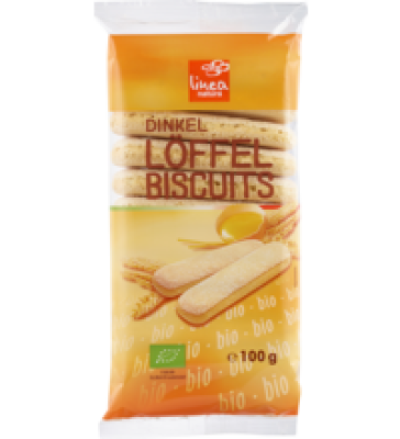 Dinkel Löffelbiscuits, 100 gr Packung, linea natura